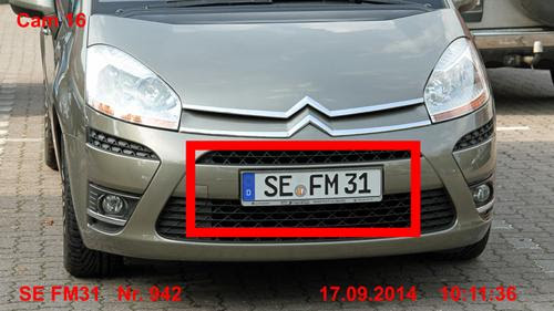 License plate reader for automated toll collection