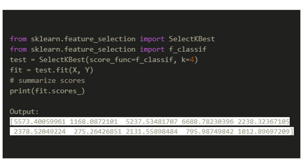 Univariate and Bivariate Selection