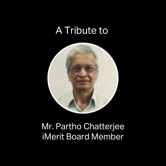 A Tribute to Partho Chatterjee